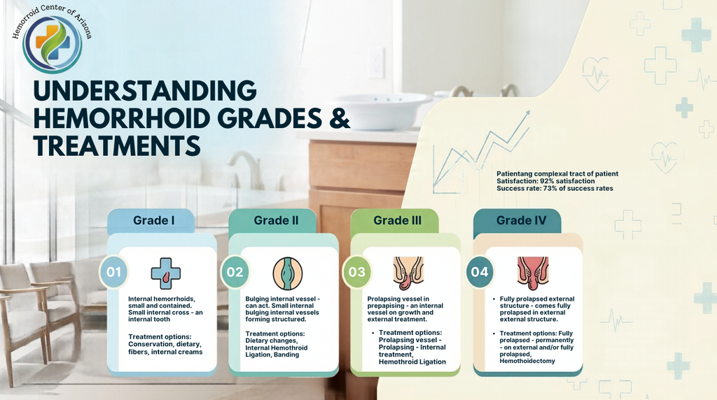 Hemorrhoid Grades Explained: Grade I, II, III & IV Hemorrhoids - Cover Image